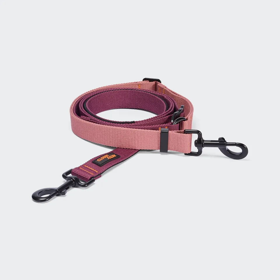 cloud7-aktiv-l-1-hands-free-hundeleine-aubergine-soft-rose image 1