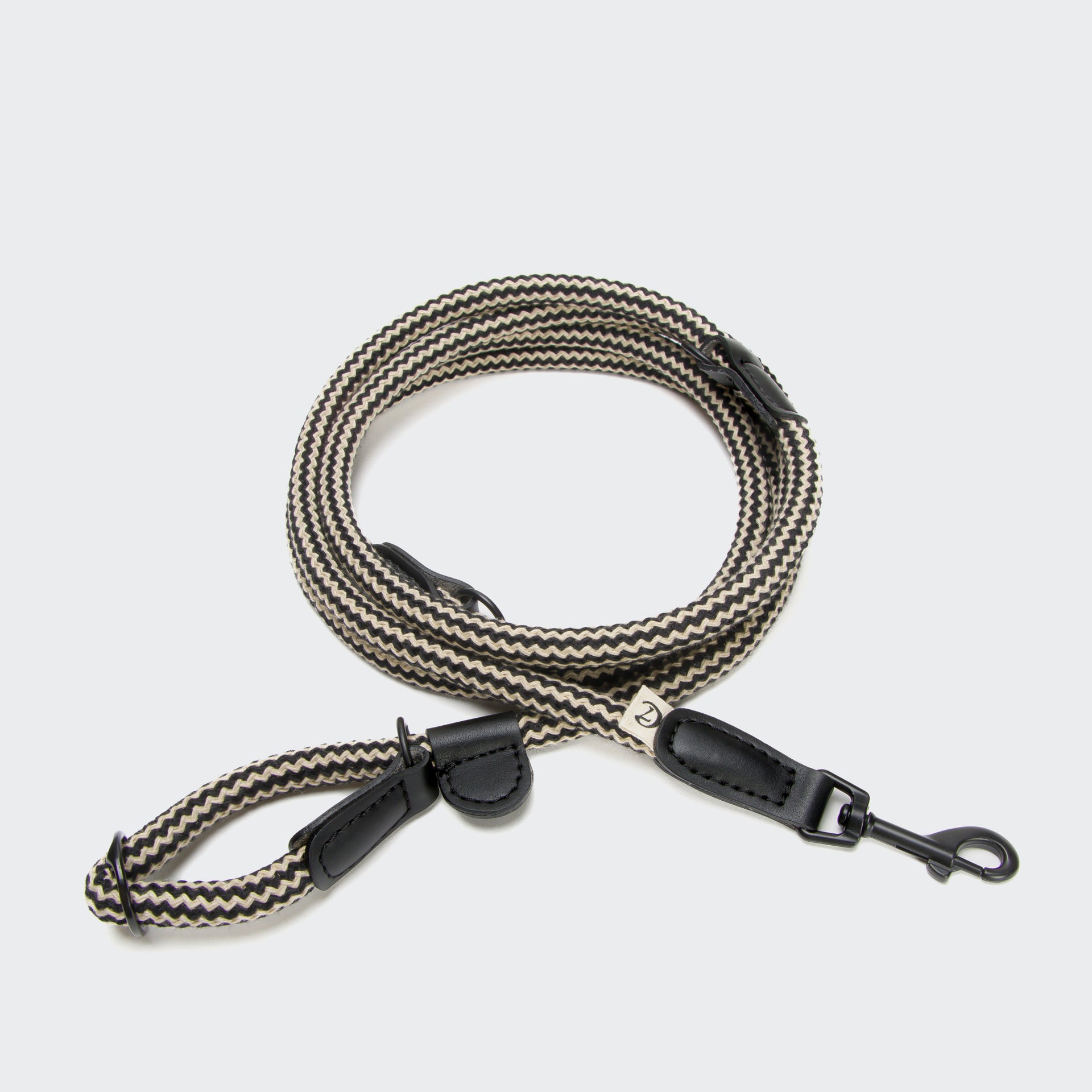 cloud7-mauerpark-zigzag-slip-lead-retrieverleine-black image 1