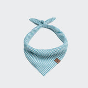 cloud7-dog-bandana-mini-check-blue image 2