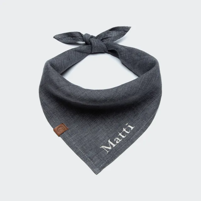 cloud7-personalized-dog-bandana-indigo-hundehalstuch image 1