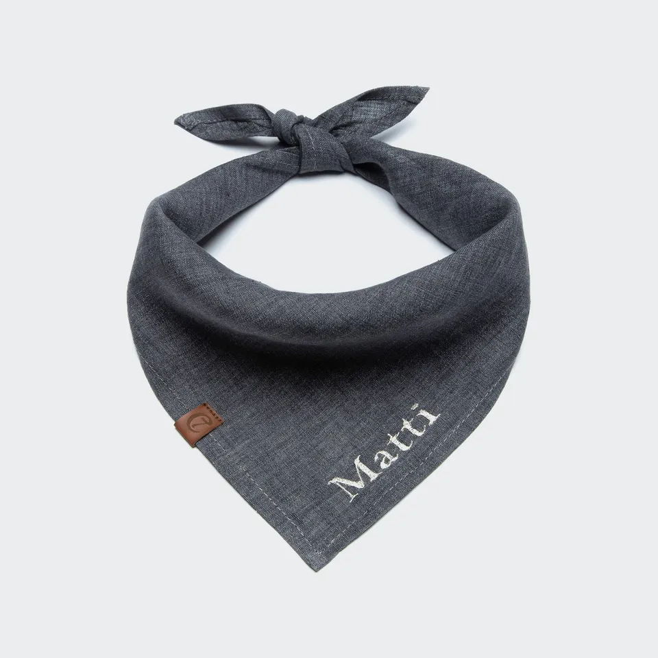 cloud7-personalized-dog-bandana-indigo-hundehalstuch image 1