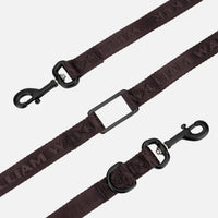 william-walker-jacquard-nylon-hundeleine-earth-braun image 4
