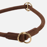 william-walker-rundes-zugstopp-halsband-aus-leder-hundehalsband image 6