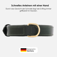 william-walker-leder-hundehalsband-dark-moss-dunkelgr-n image 4