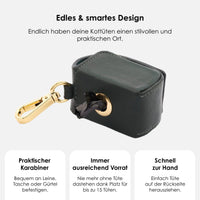 william-walker-kotbeutelspender-dark-moss-leder-etui-dunkelgr-n image 2