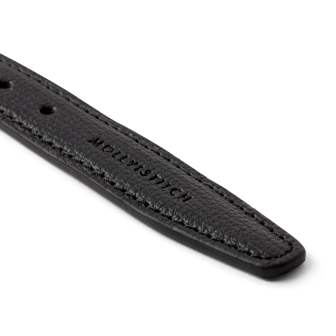 molly-and-stitch-tuscan-leder-hundehalsband-black image 4