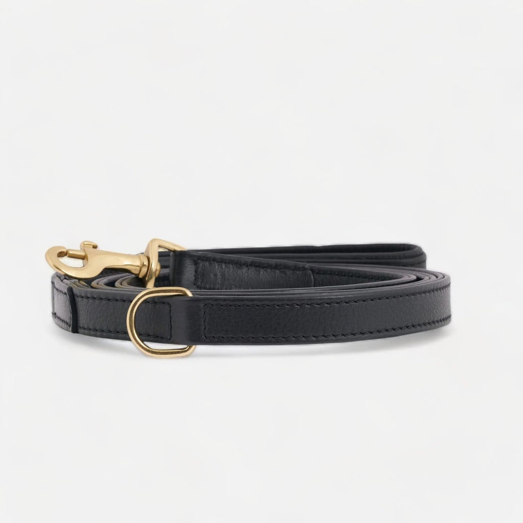 william-walker-leder-hundeleine-noir-schwarz image 1