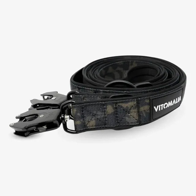 vitomalia-extreme-edition-verstellbare-hundeleine-2-2-m-froschkarabiner-camoufla image 1