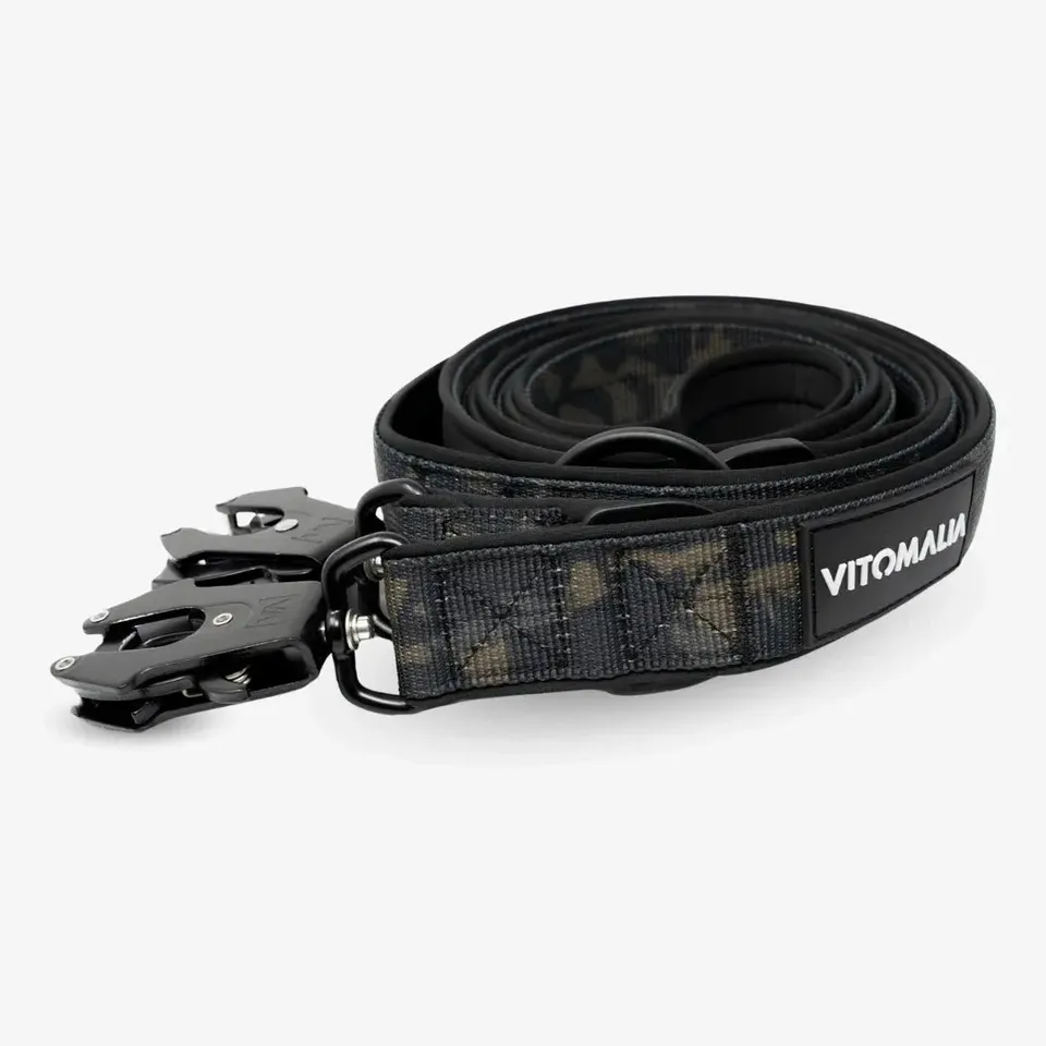 vitomalia-extreme-edition-verstellbare-hundeleine-2-2-m-froschkarabiner-camoufla image 1