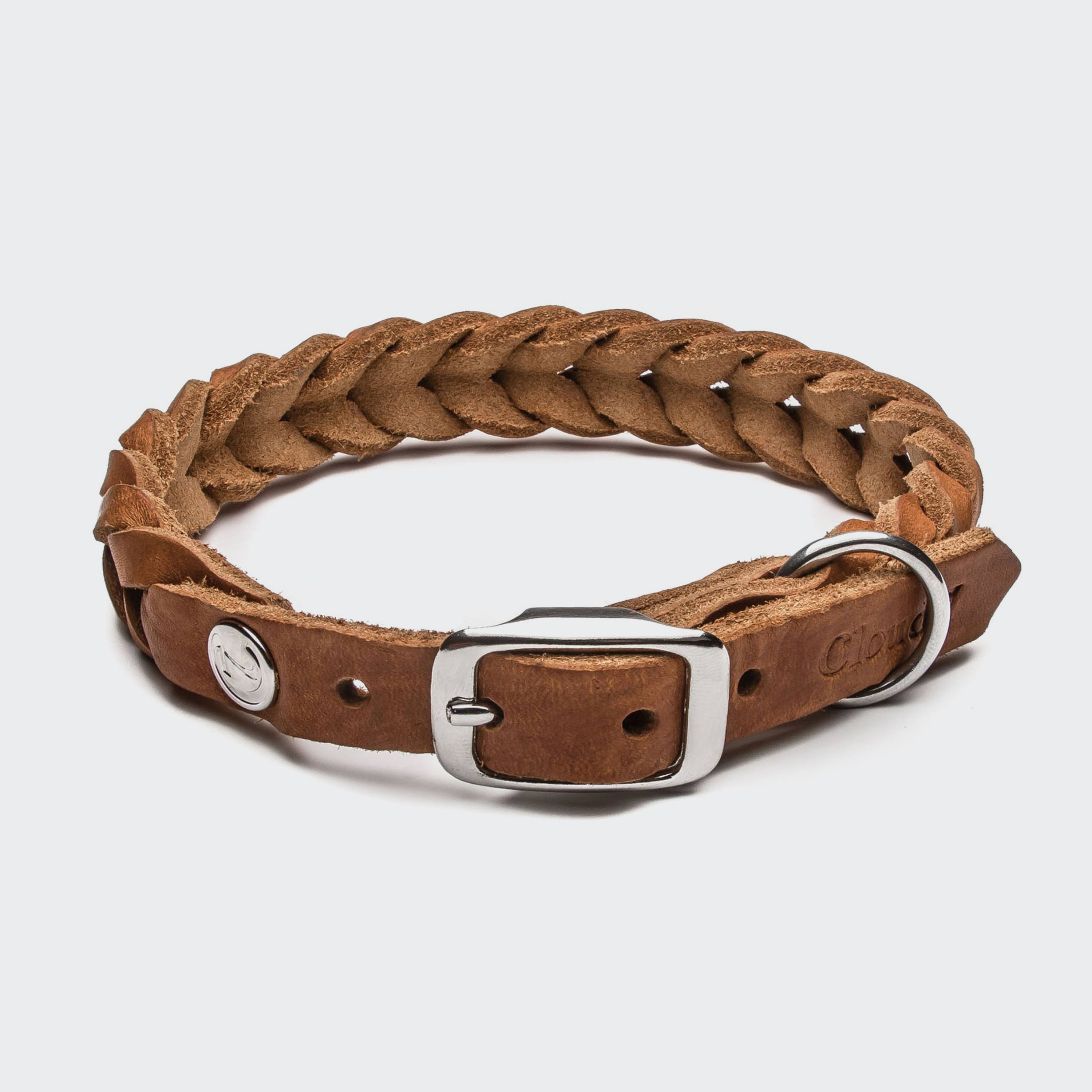 cloud7-central-park-hundehalsband-camel-silver-2 image 2