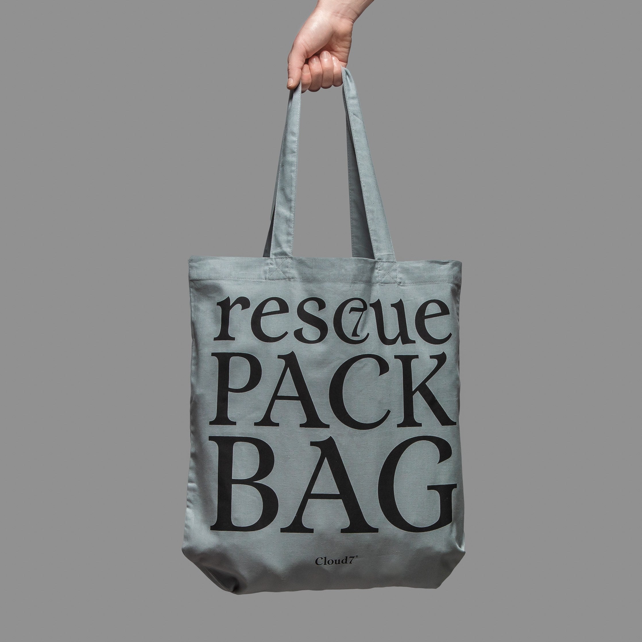 cloud7-resc7ue-shopper-dusty-grey-einkaufstasche-aus-biobaumwolle image 2