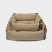 cloud7-boost-hundebett-canvas-beige-waschbar-mit-kopfablage image 4