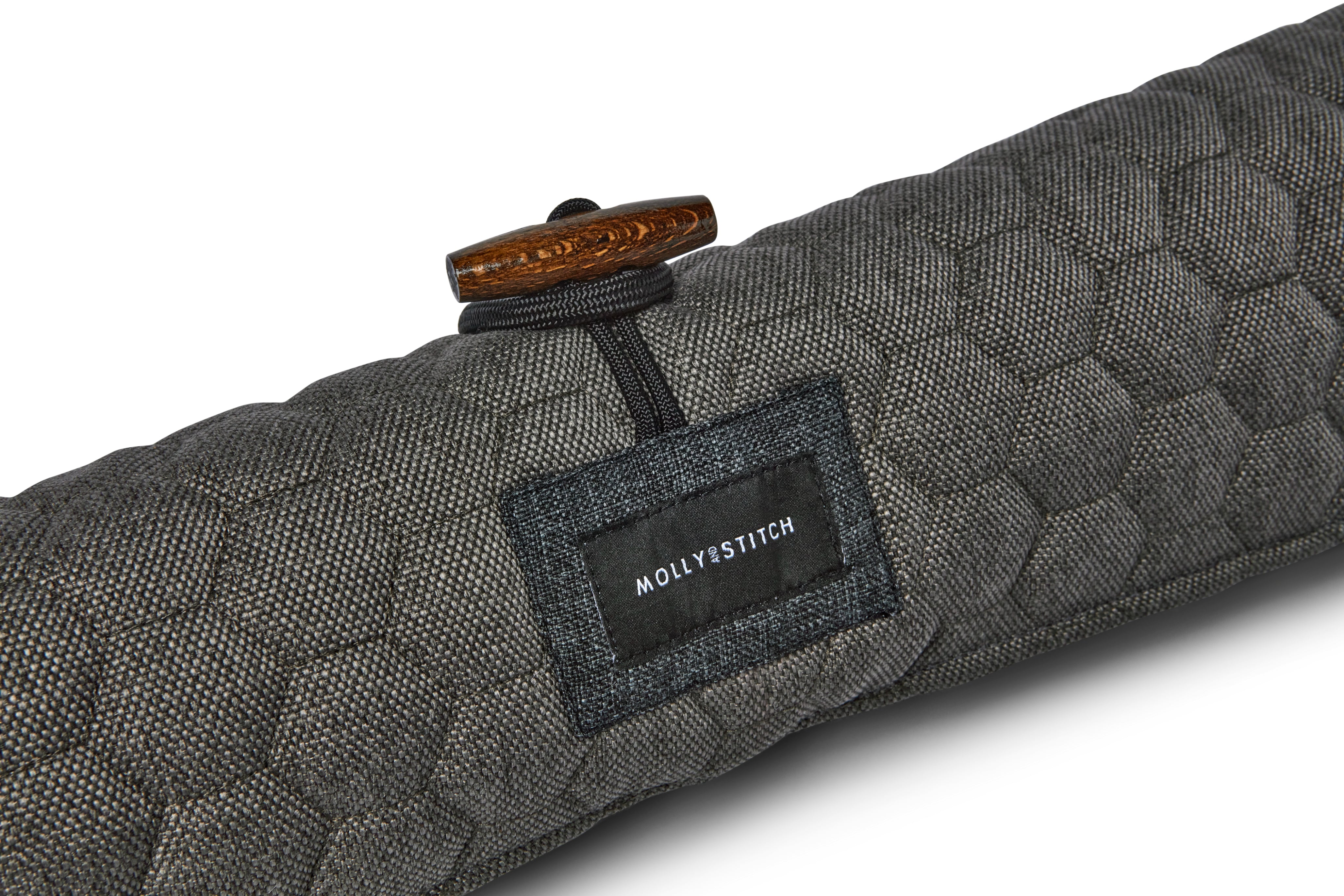 molly-and-stitch-honeycomb-hundereisematte-grey image 2