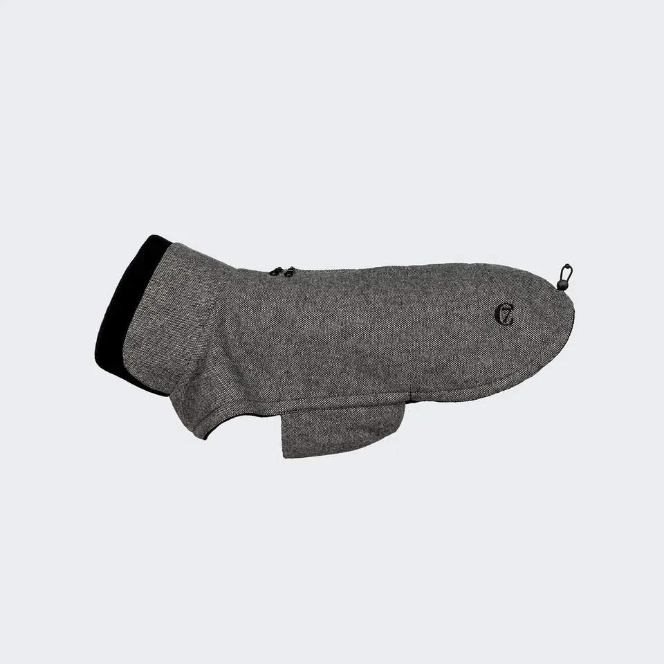 cloud7-brooklyn-tweed-black-hundemantel-wintermantel-in-12-gr-en-mit-2-wege-rei- image 1