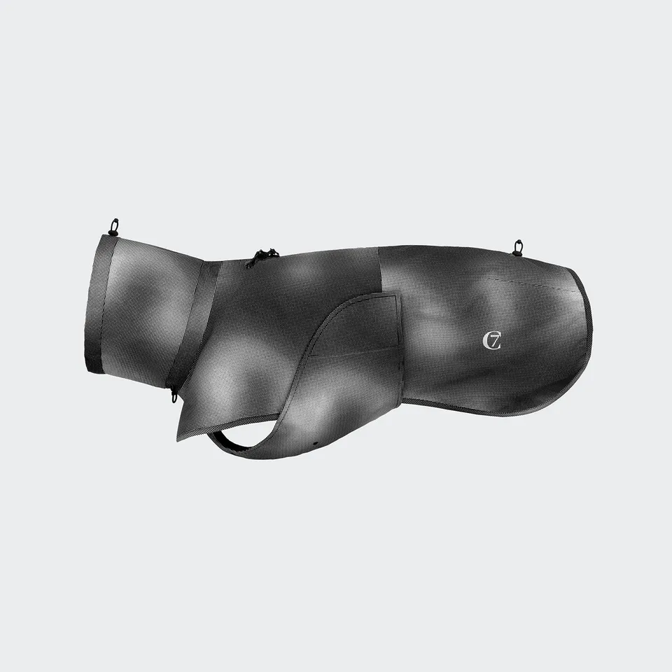 cloud7-aktiv-hunderegenmantel-black image 1