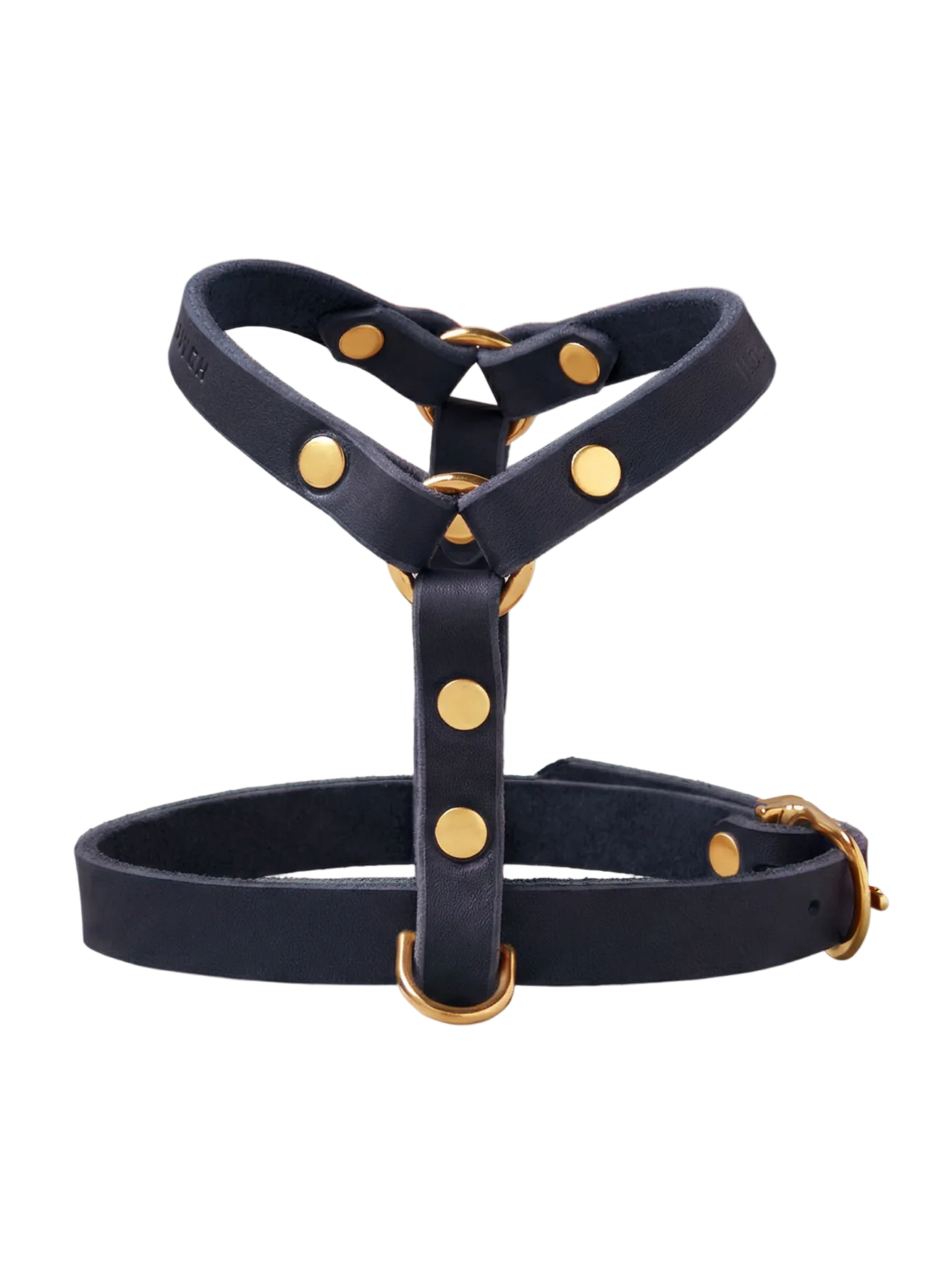 molly-and-stitch-butter-leather-y-geschirr-navy image 1