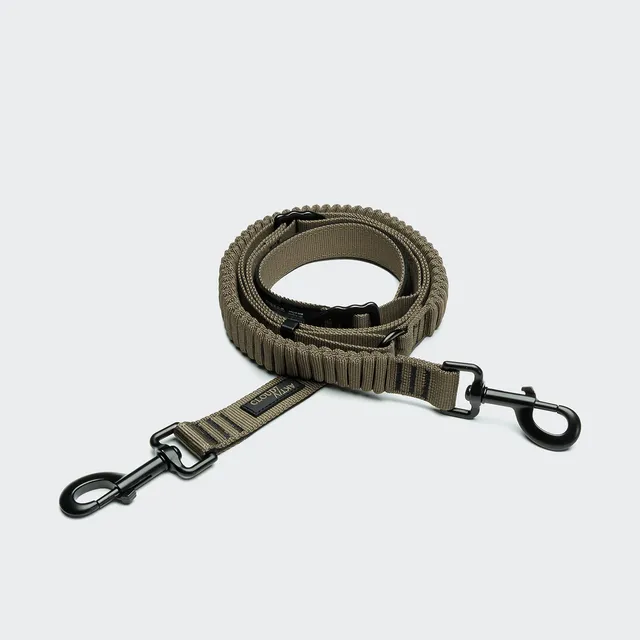 cloud7-aktiv-l-2-jogging-leine-olive-sto-d-mpfung-polyester image 1