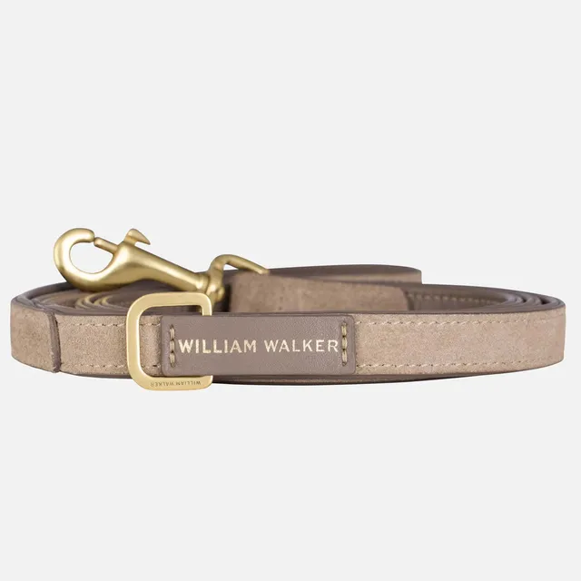 william-walker-wildleder-hundeleine-pebble-taupe image 1