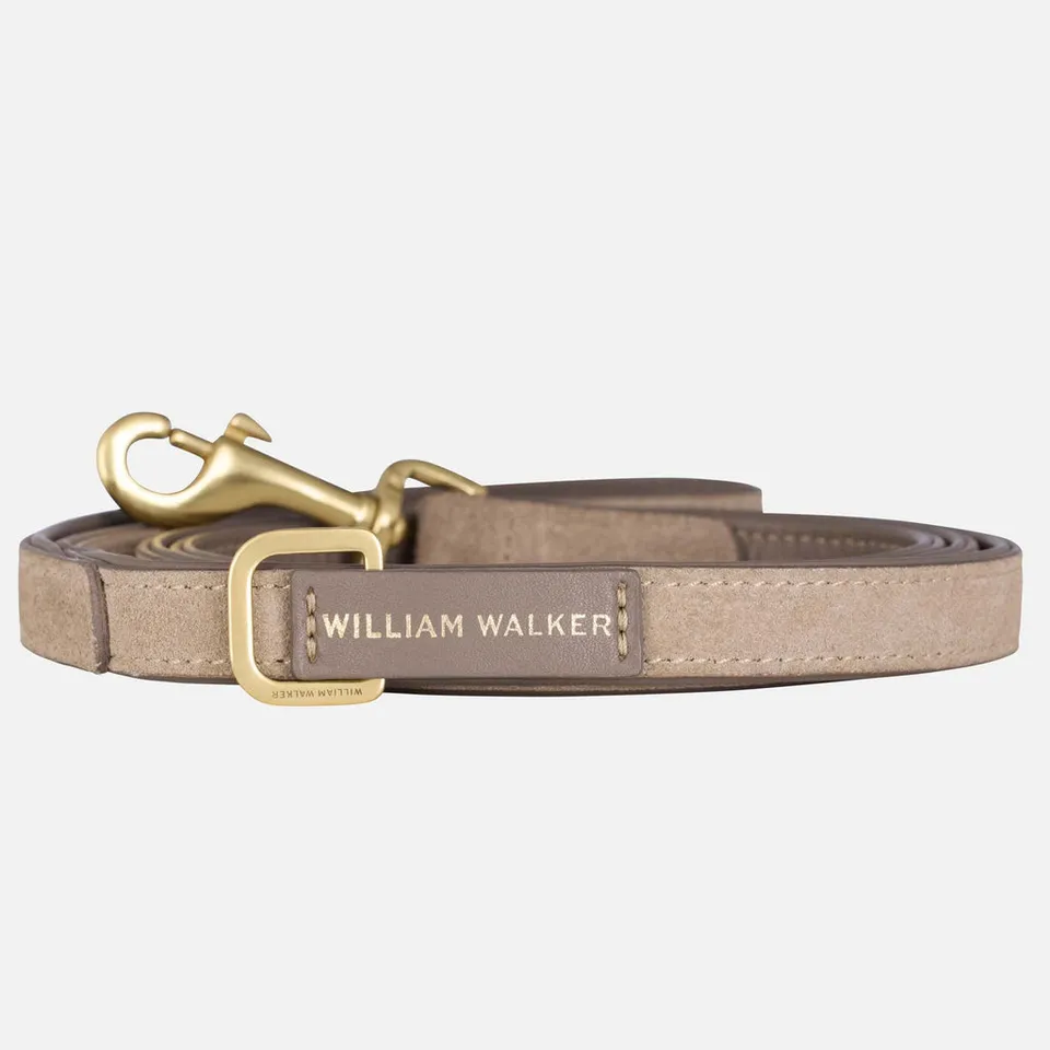 william-walker-wildleder-hundeleine-pebble-taupe image 1