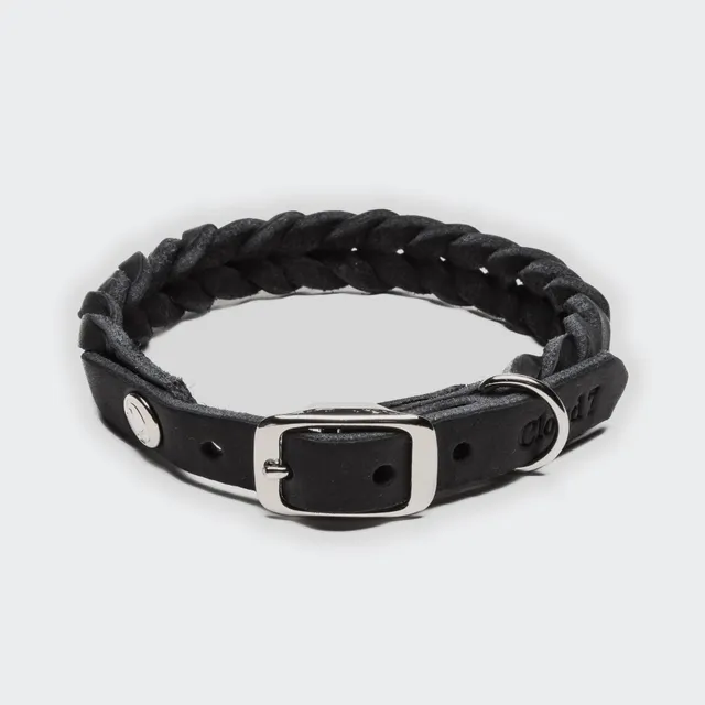 cloud7-central-park-hundehalsband-black-silver-2 image 1