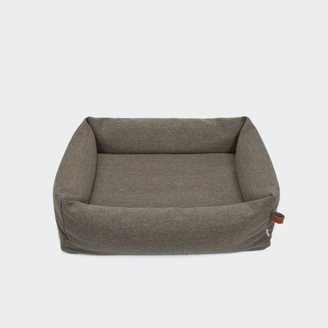 cloud7-hundebett-sleepy-linen-mix-taupe-m-lange-klassiker-seit-2010 image 1