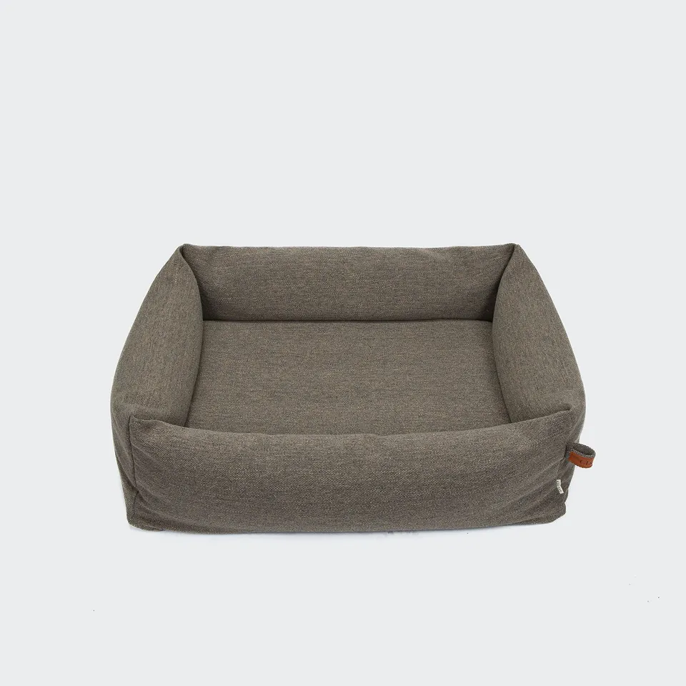 cloud7-hundebett-sleepy-linen-mix-taupe-m-lange-klassiker-seit-2010 image 1