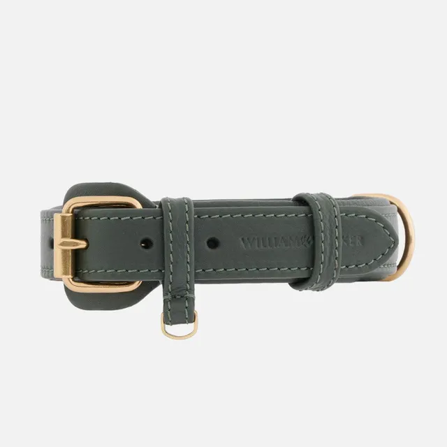 william-walker-leder-hundehalsband-dark-moss-dunkelgr-n image 1