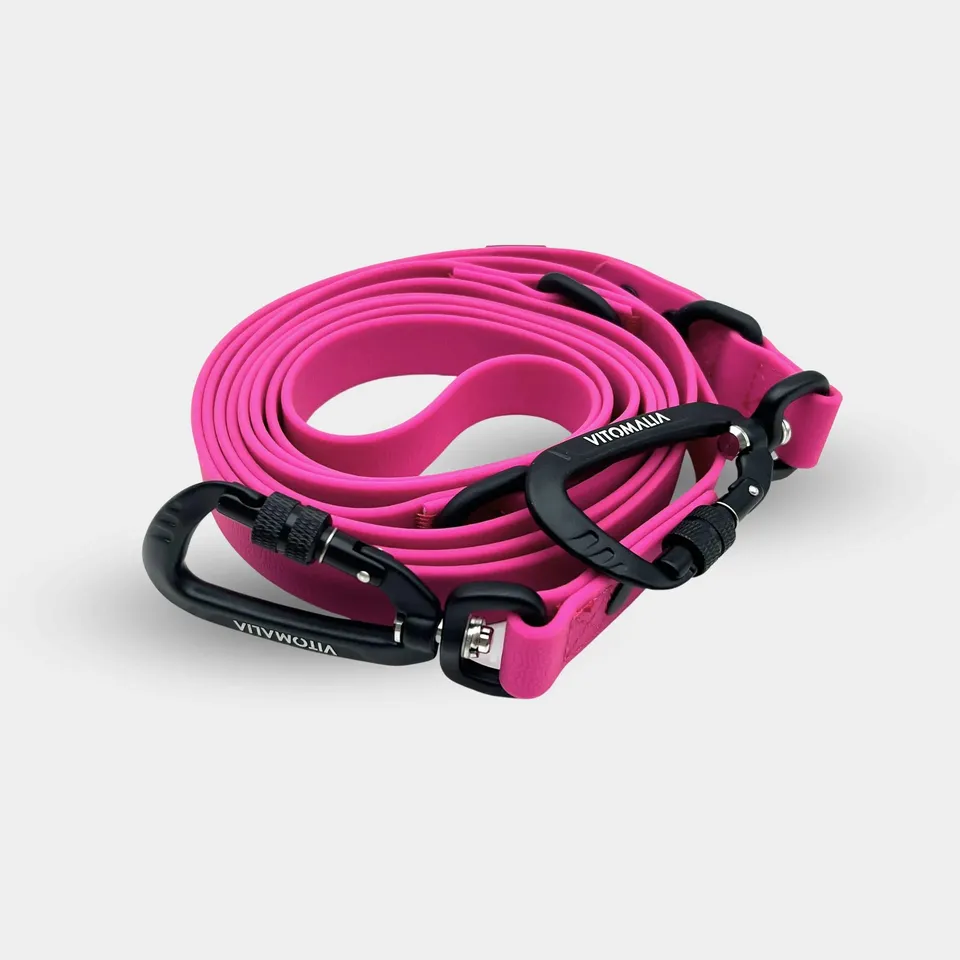 vitomalia-aqua-edition-wasserleine-3-fach-verstellbar-pink-2-2-m image 1