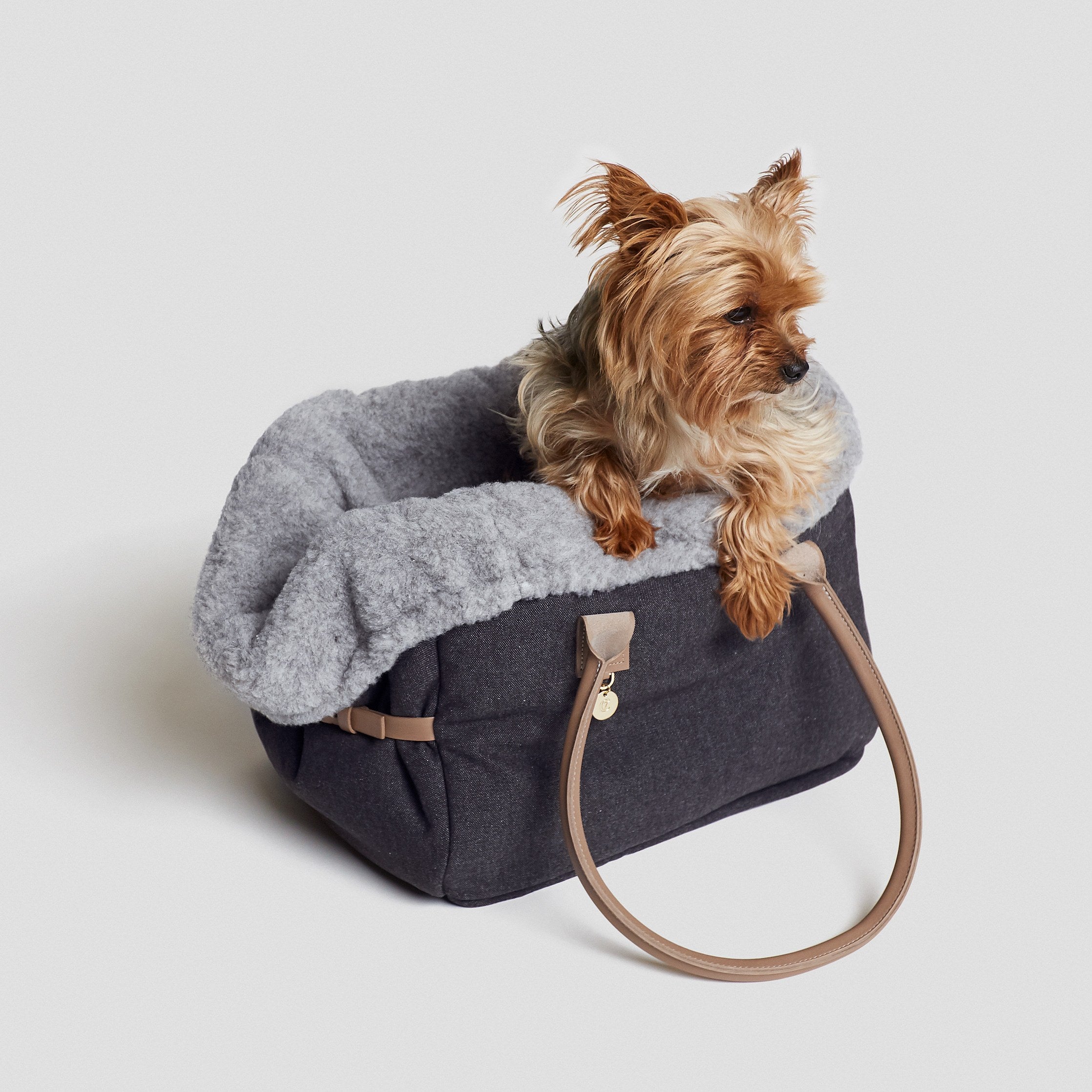 cloud7-como-hundetasche-heather-brown-designer-tragetasche-f-r-welpen image 6