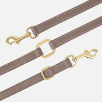 william-walker-luxe-glattleder-hundeleine-pebble-taupe image 3