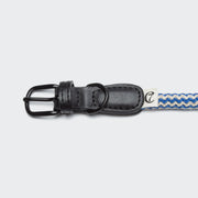 cloud7-mauerpark-zigzag-blue-veganes-hundehalsband-kaktusleder image 2