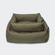 cloud7-hundebett-boost-canvas-olive image 2