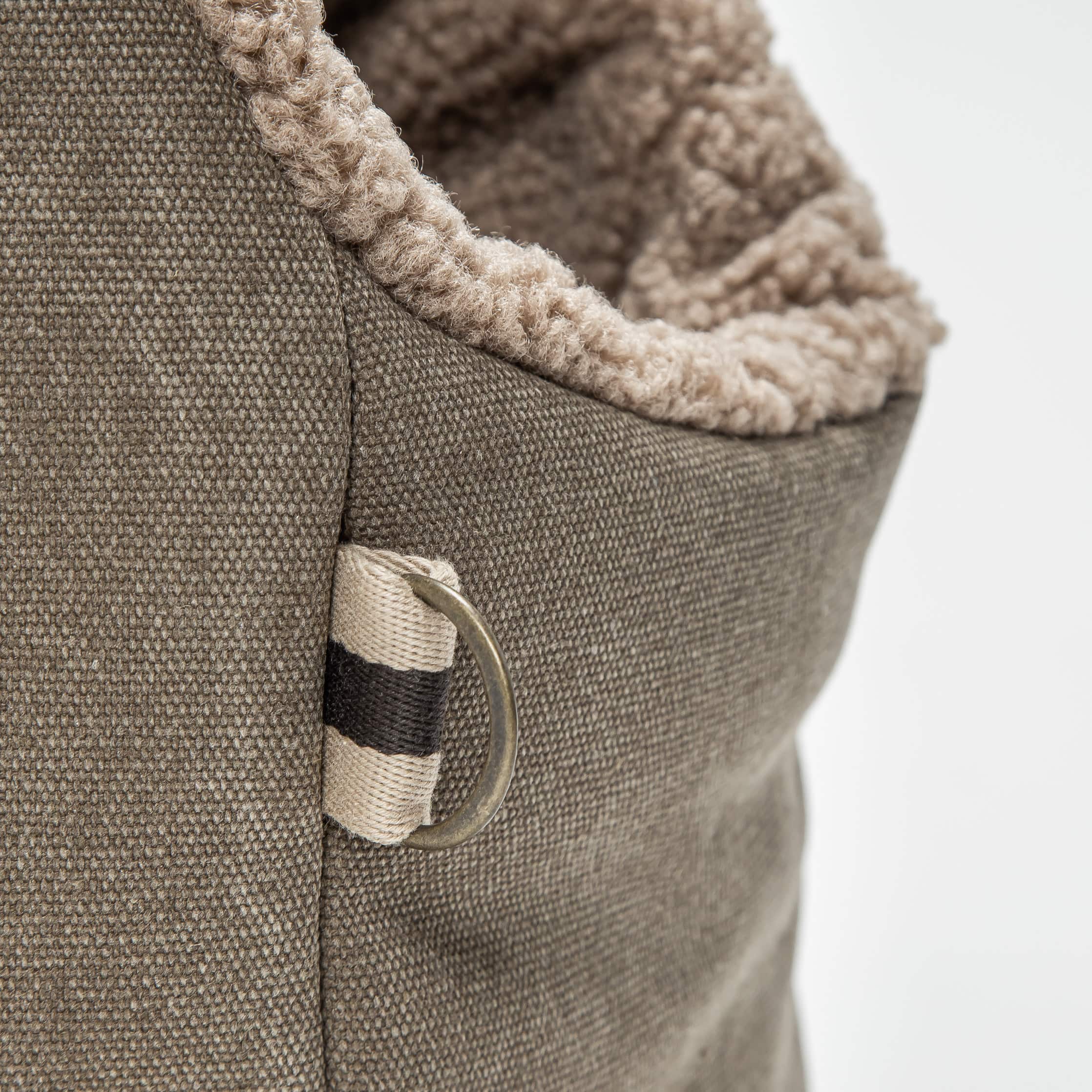 cloud7-hundetasche-lucca-canvas-sand image 5
