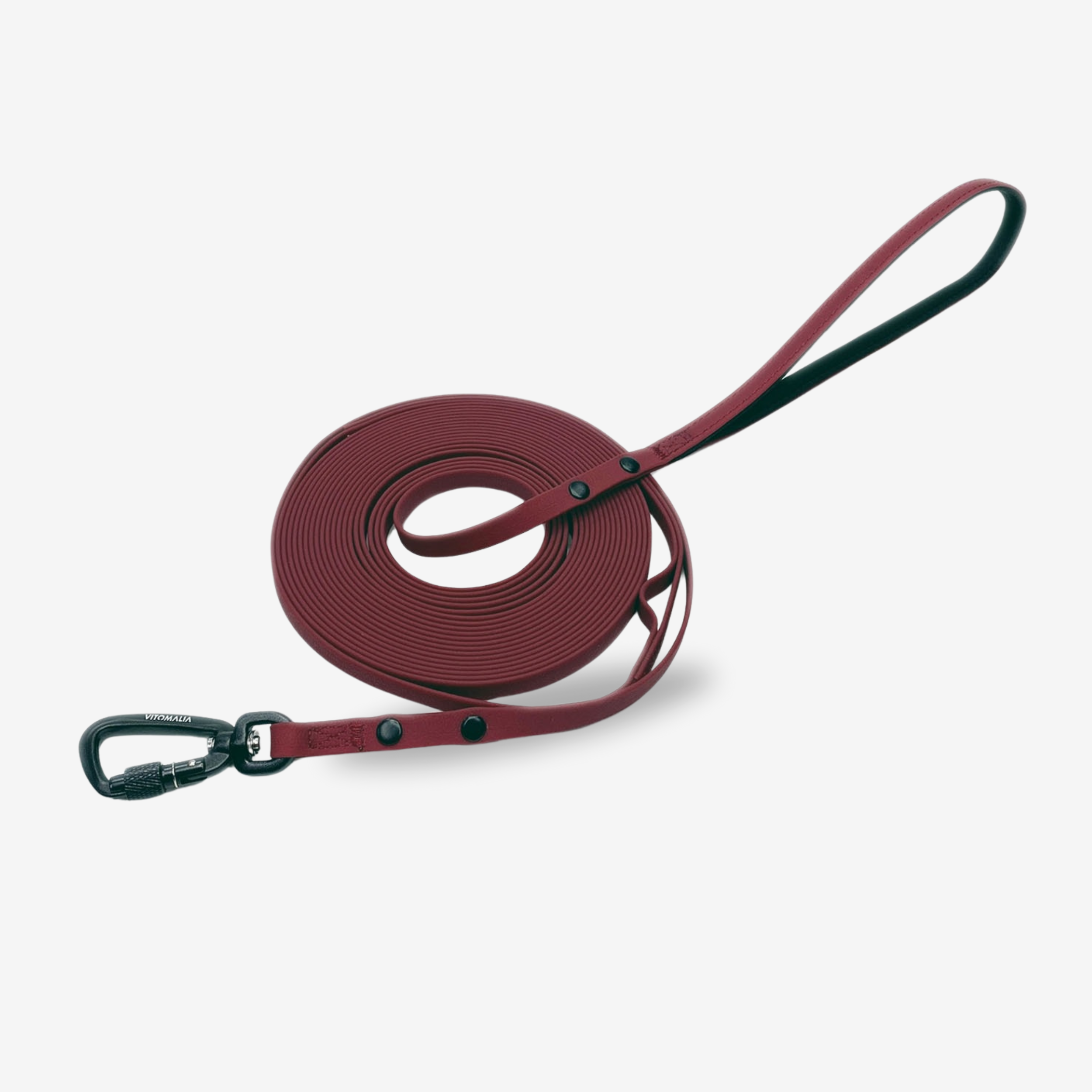 vitomalia-aqua-edition-sicherheits-schleppleine-hydrotex-strukturgummi-bordeaux image 1