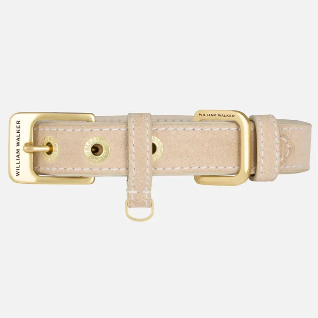 william-walker-wildleder-hundehalsband-almond-beige image 1