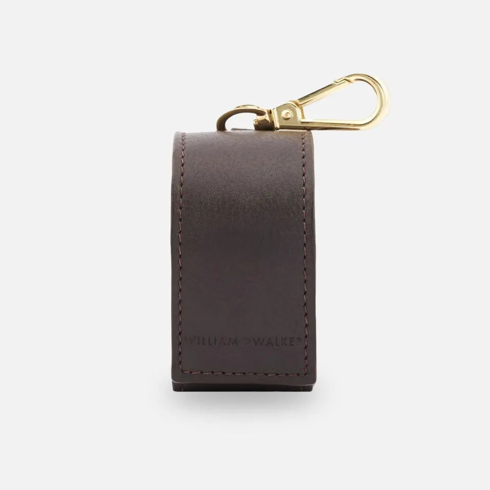 william-walker-kotbeutelspender-earth-echtleder-etui-braun image 1