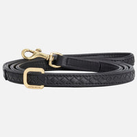 william-walker-prestige-nero-hundeleine-aus-leder-schwarz image 2