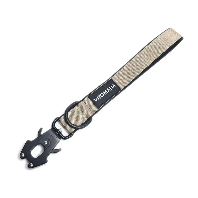 vitomalia-extreme-short-edition-taktischer-kurzf-hrer-froschkarabiner-beige image 1