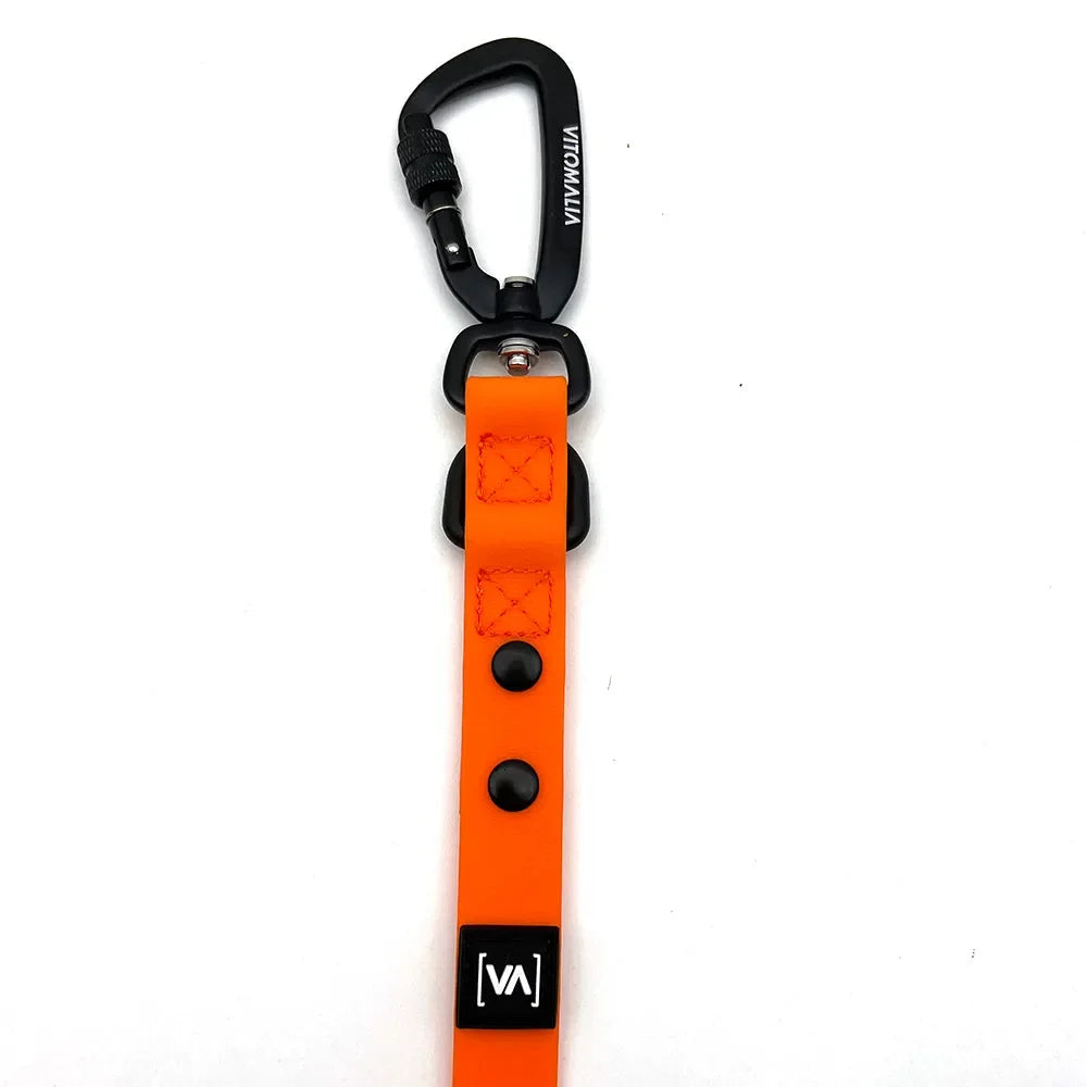 vitomalia-wasserleine-aqua-edition-orange-2-2-m-3-fach-verstellbar-mit-sicherhei image 4