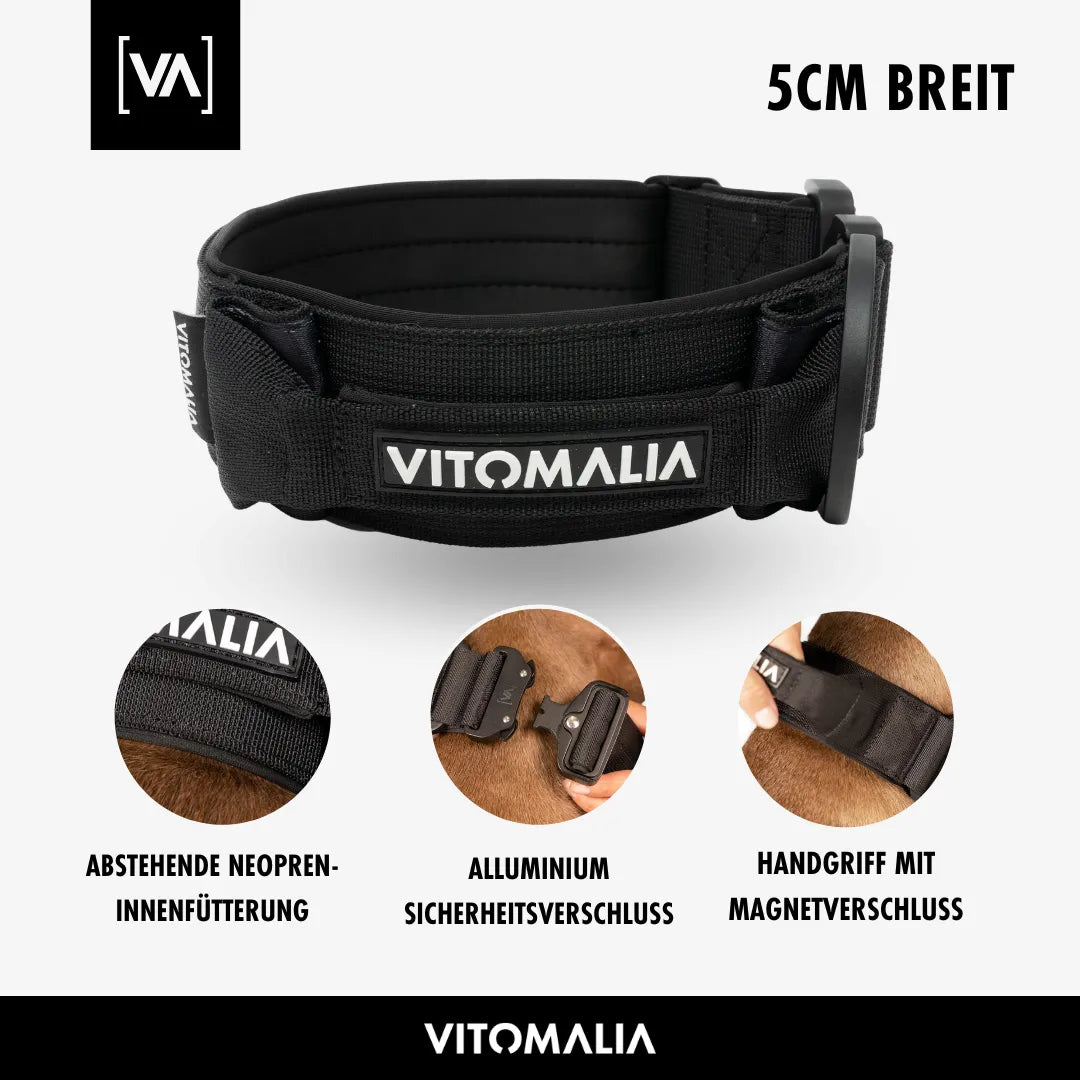 vitomalia-extreme-edition-hundehalsband-schwarz-taktisch image 2