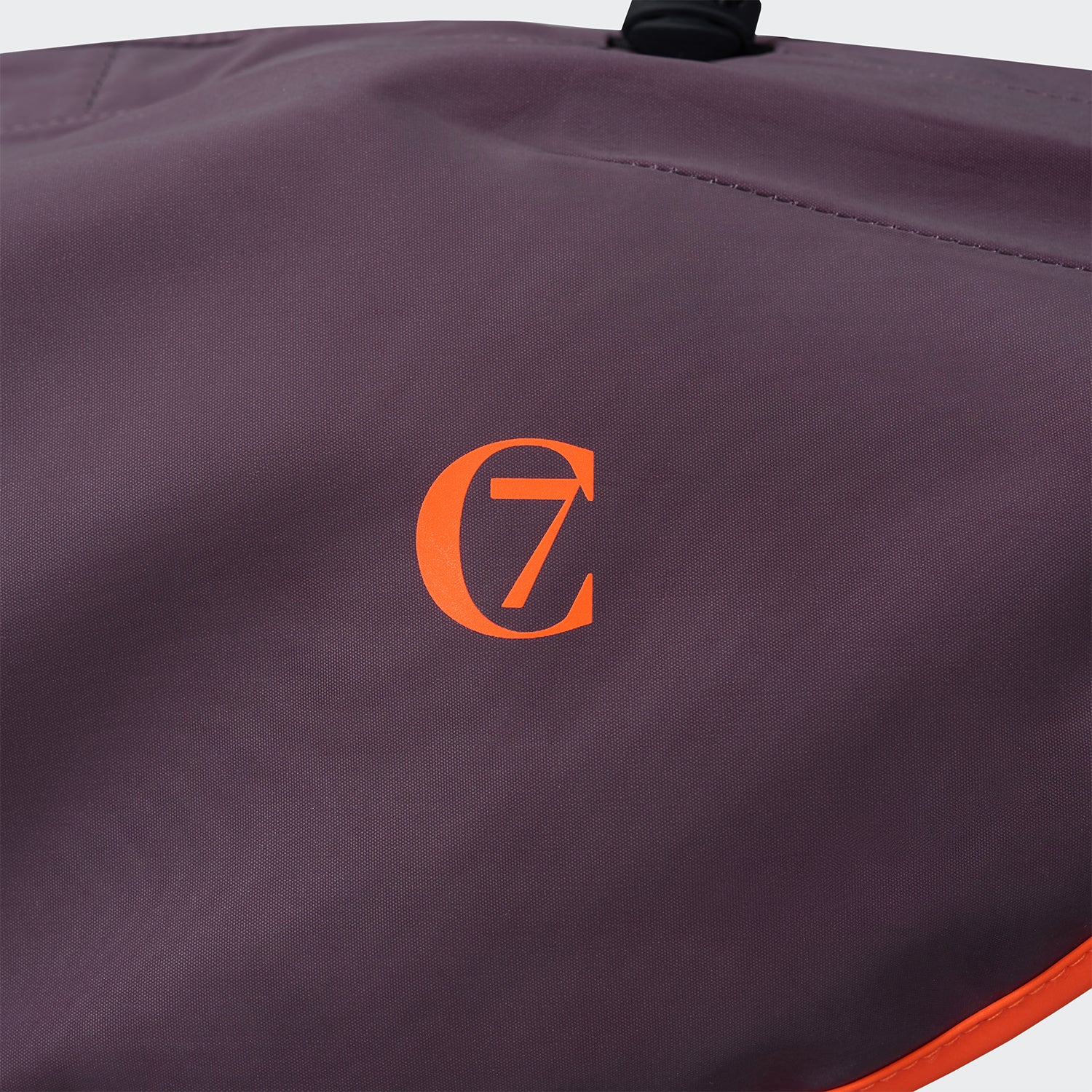 cloud7-aktiv-hunderegenmantel-dackel-aubergine-orange image 4