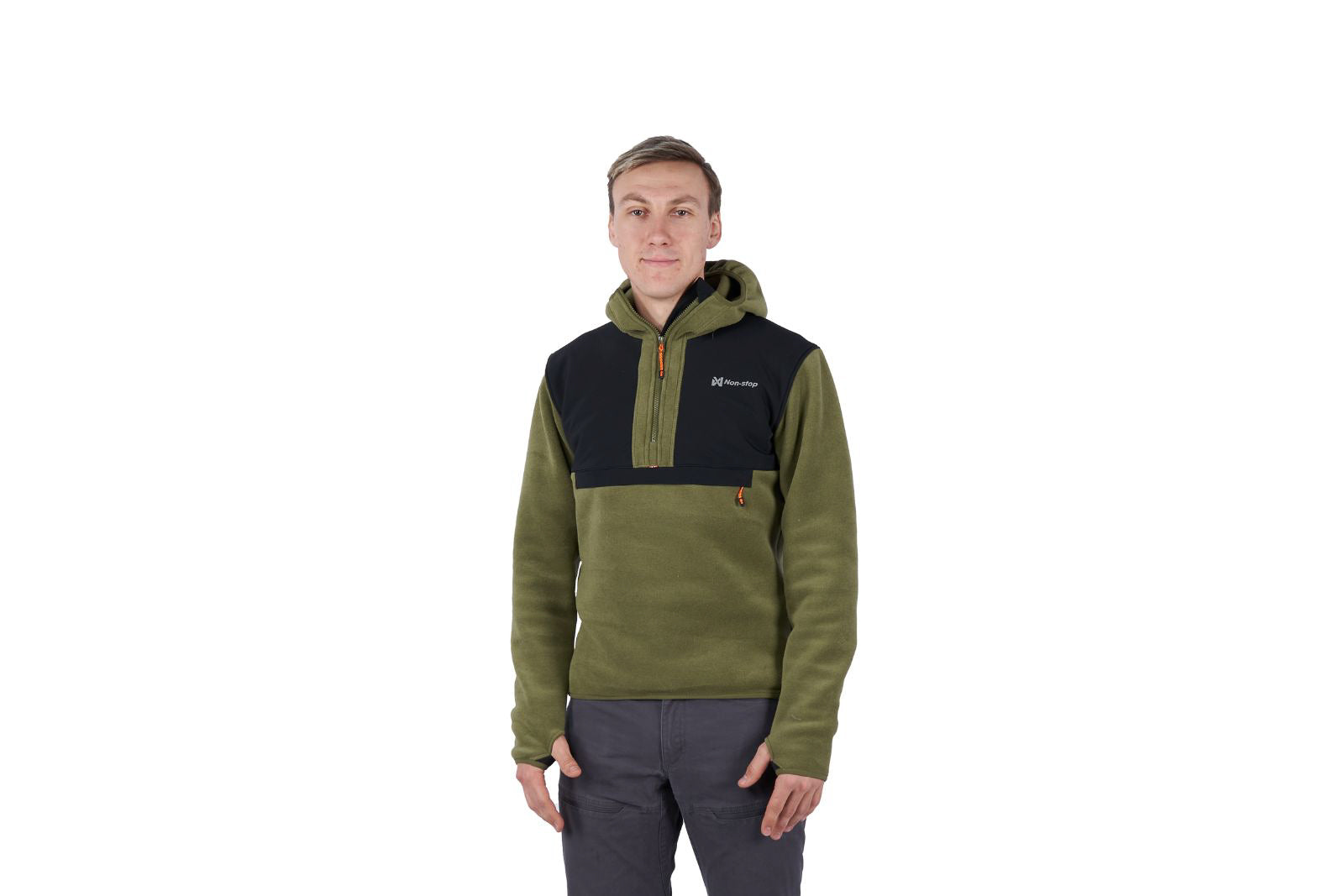 non-stop-dogwear-hoodie-hz-men-s-kapuzenpulli-gr-n image 1