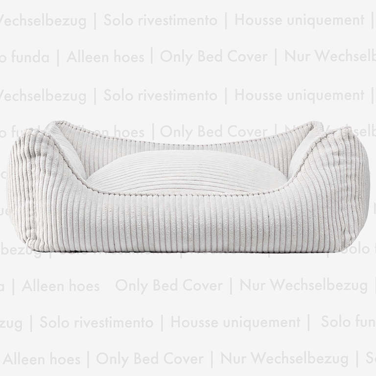 william-walker-wechselbezug-cord-hundebett-moonlight-hellgrau image 1