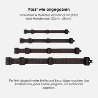 william-walker-jacquard-nylon-hundehalsband-earth-braun image 3