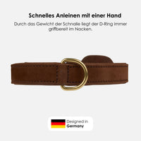 william-walker-hundehalsband-aus-wasserfestem-nubukleder image 4