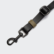 cloud7-ipanema-hands-free-dog-leash-biothane-black-olive image 4