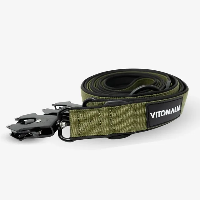 vitomalia-extreme-edition-taktische-hundeleine-2-2-m-dreifach-verstellbar-frosch image 1