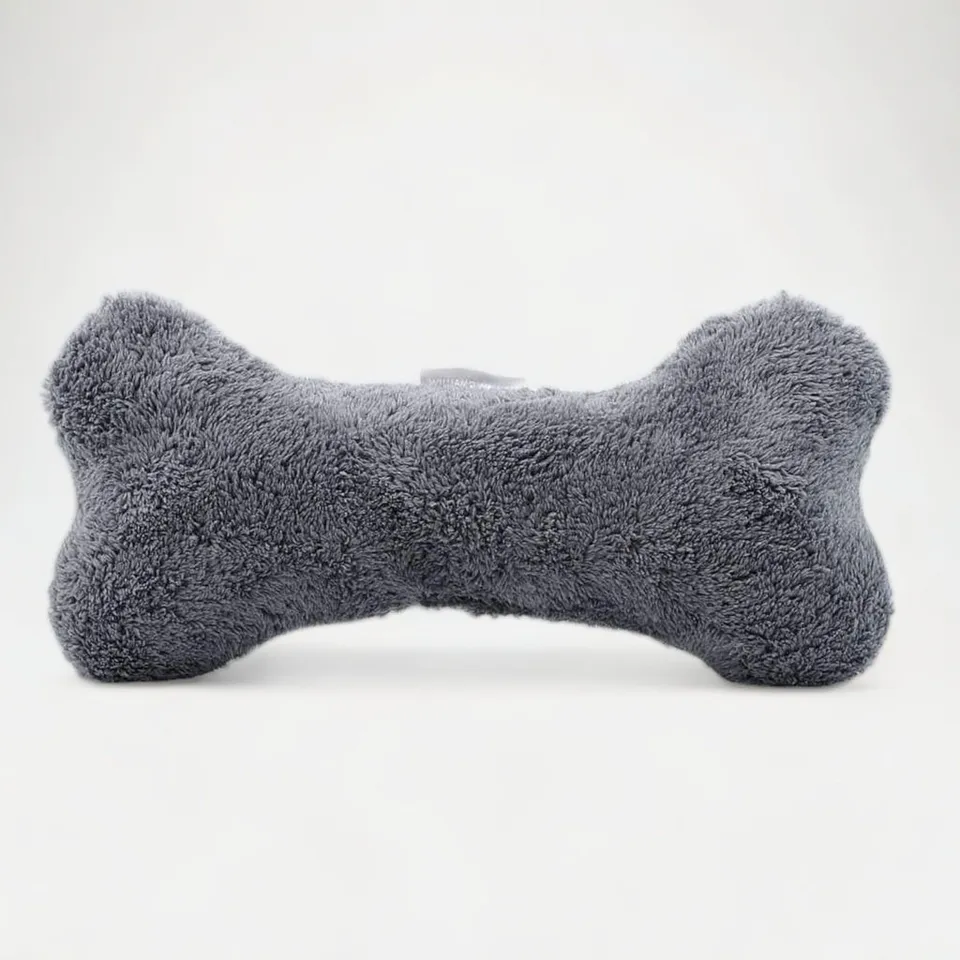 william-walker-hairy-bone-gray-hundespielzeug-dunkelgrau-pl-sch image 1