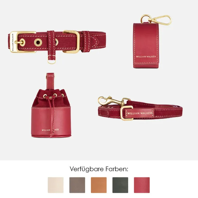 william-walker-luxe-bundle-konfigurator-walking-set-halsband-leine image 1
