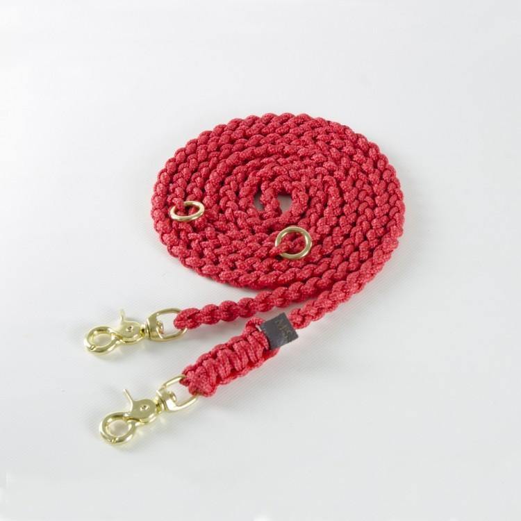molly-and-stitch-maritime-hundeleine-3-fach-verstellbar-lipstick image 1